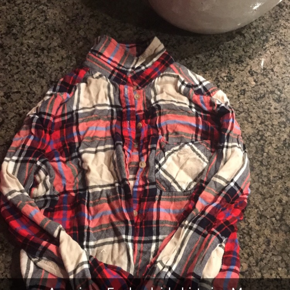 Plaid shirt!
